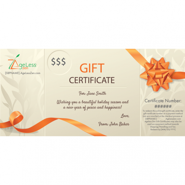 GIFT CERTIFICATE