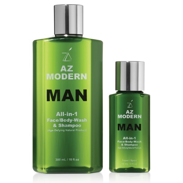 Modern Man Face, Body Wash & Shampoo