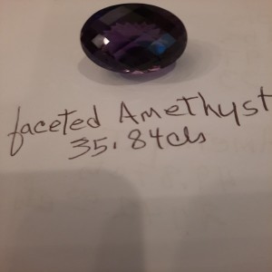 Faceted Amethyst 35.84 cts