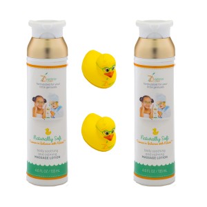 Set of 2 - Massage Body Lotion for Babies of All Ages (4.6 fl. oz / 135 ml)