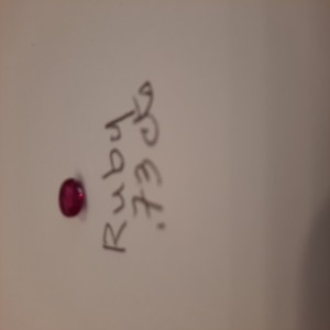 Ruby .73 cts