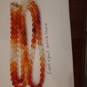 Fireopal Neck less