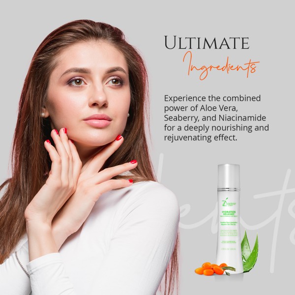  HYDRATION SERUM MIST  - FOR AVOIDING DRY MUMMY SKIN 