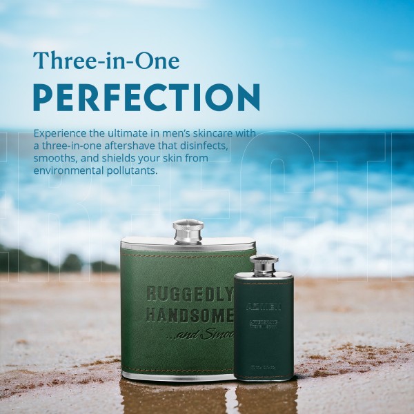  Men's Ruggedly Handsome Aftershave 