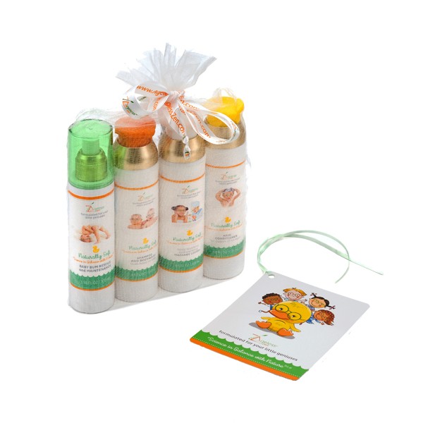  Set of 2 - Shampoo & Body Wash For Little Geniuses (4.6 Fl. Oz / 135 ml) 