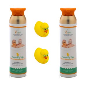 Set of 2 - Shampoo & Body Wash For Little Geniuses (4.6 Fl. Oz / 135 ml)