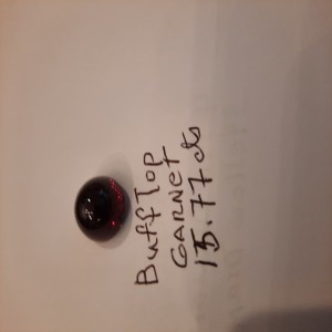 Buff Top Garnet 15.77 cts
